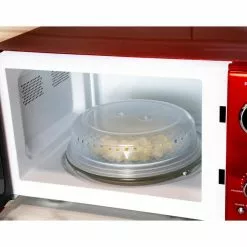 HCMPCS10CL 10 in. Plastic Microwave Plate COver Lid by HomeCraft 10 HCMPCS10CL 10 in. Plastic Microwave Plate COver Lid by HomeCraft -Cookware Sales Shop homecraft microwave rice cookers hcmpcs10cl 1f 1000