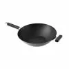 Joyce Chen Professional Series 14 in. Black Carbon Steel Excalibur Wok with Phenolic Handles by Honey-Can-Do 2 Joyce Chen Professional Series 14 in. Black Carbon Steel Excalibur Wok with Phenolic Handles by Honey-Can-Do -Cookware Sales Shop honey can do woks stir fry pans j22 0040 64 1000