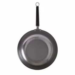 Joyce Chen 12 in. Silver Carbon Steel Stir Fry Pan with Ergonomic Handle by Honey-Can-Do