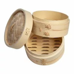 Joyce Chen Natural Bamboo Stovetop Steamer Accessory Set by Honey-Can-Do 12 Joyce Chen Natural Bamboo Stovetop Steamer Accessory Set by Honey-Can-Do -Cookware Sales Shop honey can do woks stir fry pans j26 0016 1f 1000