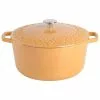 Savory Saffron 6 qt. Enameled Cast Iron Dutch Oven with Lid in Honey Gold by Spice BY TIA MOWRY 1 Savory Saffron 6 qt. Enameled Cast Iron Dutch Oven with Lid in Honey Gold by Spice BY TIA MOWRY -Cookware Sales Shop honey gold dutch ovens 985118444m 64 1000