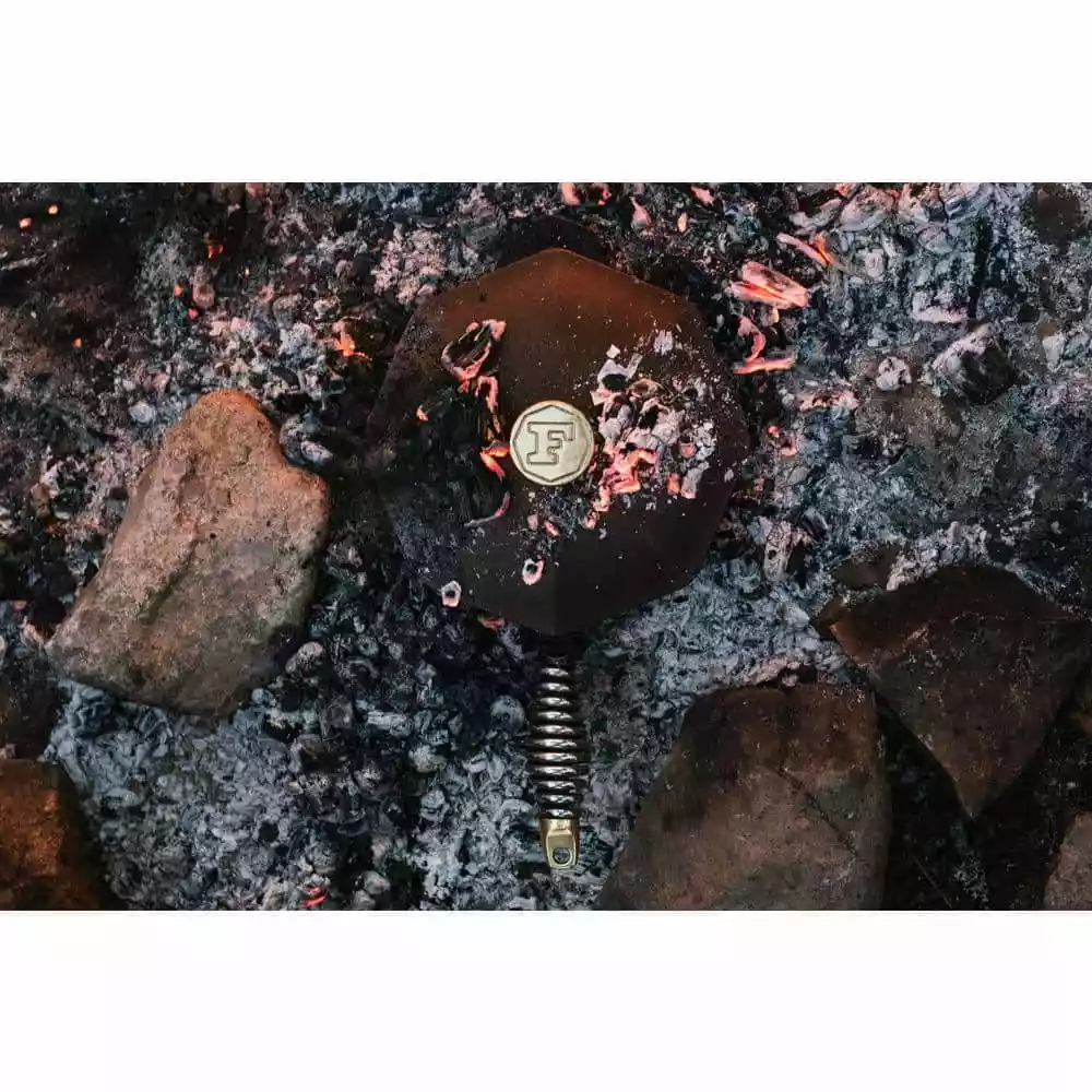 Cast Iron Collection 12 in. Cast Iron Skillet in Iron Patina with Lid by FINEX 8 Cast Iron Collection 12 in. Cast Iron Skillet in Iron Patina with Lid by FINEX - Image 8