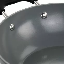 Arlington 11 in. Nonstick Aluminum Wok in Black Diamond by KENMORE -Cookware Sales Shop kenmore woks stir fry pans 985118653m fa 1000