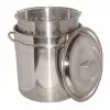 62 qt. Stainless Steel Stock Pot with Lid by King Kooker 1 62 qt. Stainless Steel Stock Pot with Lid by King Kooker -Cookware Sales Shop king kooker stock pots kk62sr 64 1000