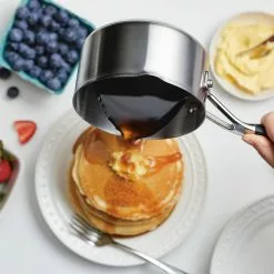 Stainless Steel, 1 qt., Stainless Steel, Sauce Pan, Silver with Pour Spout by KitchenAid 23 Stainless Steel, 1 qt., Stainless Steel, Sauce Pan, Silver with Pour Spout by KitchenAid -Cookware Sales Shop kitchenaid sauce pans 71018 31 1000