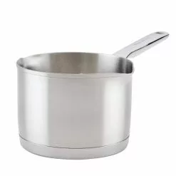 3-Ply Clad 1.5 qt. Stainless Steel 3 qt. Stainless Steel Saucepan Silver by KitchenAid