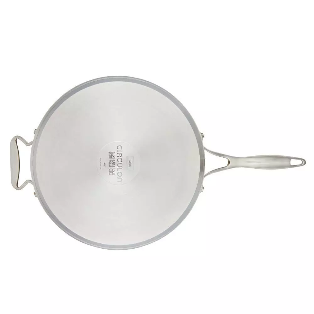 5 qt. Silver Stainless Steel Saute Pan with Lid by KitchenAid 7 5 qt. Silver Stainless Steel Saute Pan with Lid by KitchenAid - Image 5