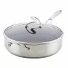 5 qt. Silver Stainless Steel Saute Pan with Lid by KitchenAid 1 5 qt. Silver Stainless Steel Saute Pan with Lid by KitchenAid -Cookware Sales Shop kitchenaid saute pans 70239 64 1000