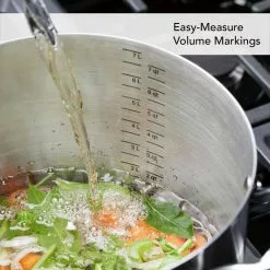 8 qt. Brushed Stainless Steel Stock Pot with Lid by KitchenAid -Cookware Sales Shop kitchenaid stock pots 71003 44 1000