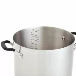 Stainless Steel, 8 qt. Stainless Steel Stock Pot in Silver with Lid by KitchenAid -Cookware Sales Shop kitchenaid stock pots 71022 fa 1000