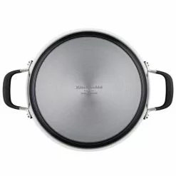 Hard Anodized Nonstick 8 qt. Hard Anodized Aluminum Nonstick Stock Pot in Onyx with Lid by KitchenAid 14 Hard Anodized Nonstick 8 qt. Hard Anodized Aluminum Nonstick Stock Pot in Onyx with Lid by KitchenAid -Cookware Sales Shop kitchenaid stock pots 84805 1d 1000