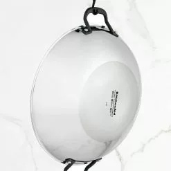 5-Ply Clad 15 in. Polished Stainless Steel Wok by KitchenAid -Cookware Sales Shop kitchenaid woks stir fry pans 30008 c3 1000