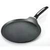 Munster 11 in. Black Forged Aluminum Nonstick Crepe Pan by KOCH SYSTEME CS -Cookware Sales Shop koch systeme cs saute pans 075040 64 1000