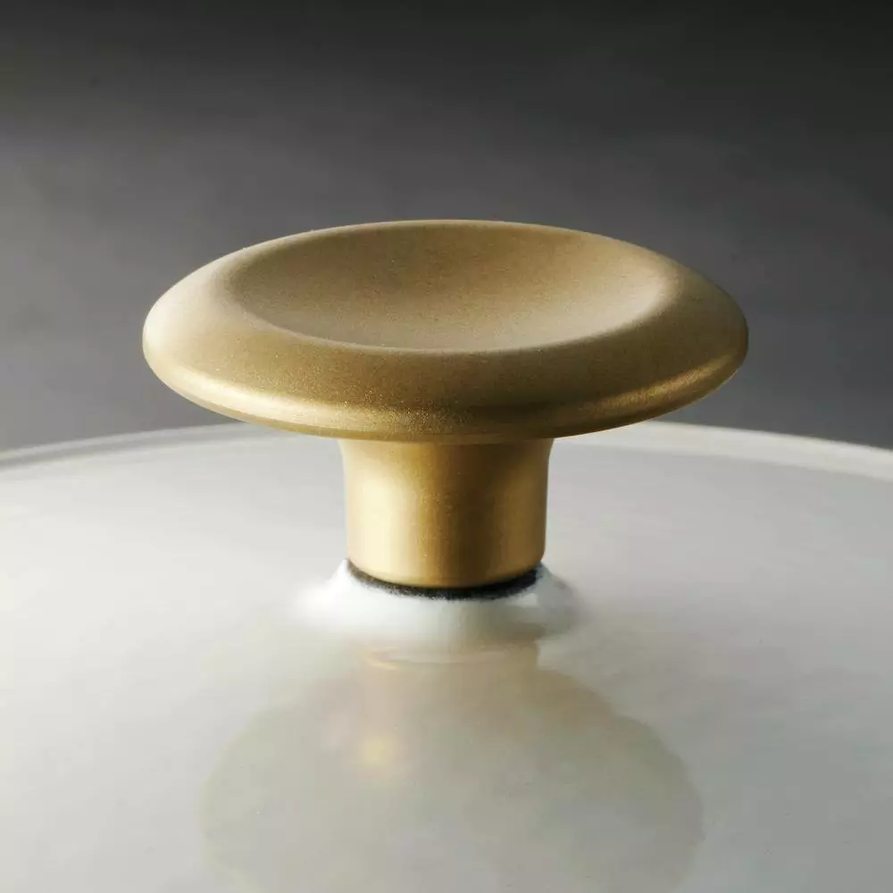 Gourmet 12 in. Enameled Cast Iron Skillet in Latte with Lid by Tramontina 7 Gourmet 12 in. Enameled Cast Iron Skillet in Latte with Lid by Tramontina - Image 5