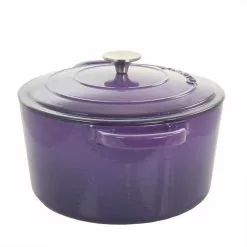 Artisan 2 Piece 5 Quart Enameled Cast Iron Dutch Oven with Lid in Lavender by Crock-Pot -Cookware Sales Shop lavender crock pot dutch ovens 985114723m fa 1000