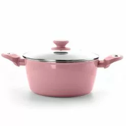 Plaza Cafe 4.5 qt. Round Aluminum Nonstick Dutch Oven in Lavender with Glass Lid by GIBSON HOME 11 Plaza Cafe 4.5 qt. Round Aluminum Nonstick Dutch Oven in Lavender with Glass Lid by GIBSON HOME -Cookware Sales Shop lavender gibson home dutch ovens 985111740m 44 1000