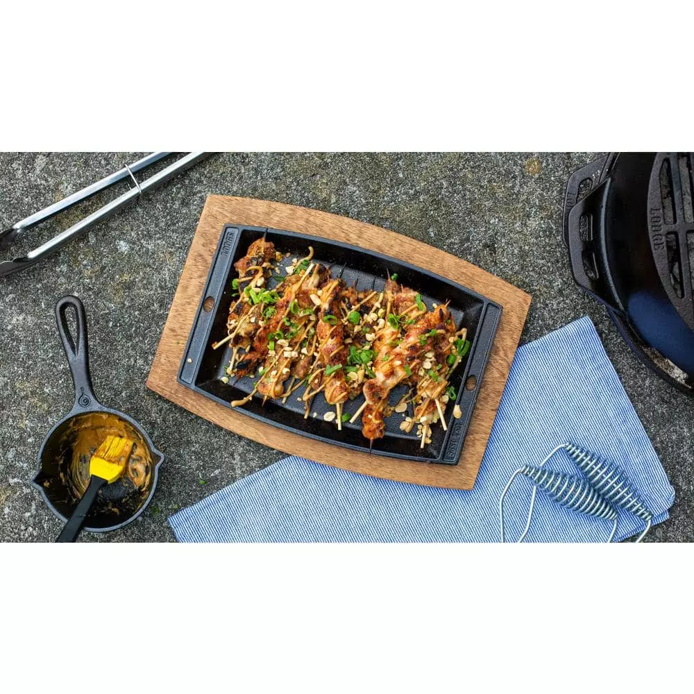 11.5 x 7.75 in. Rectangular Cast Iron Griddle by Lodge 7 11.5 x 7.75 in. Rectangular Cast Iron Griddle by Lodge - Image 5