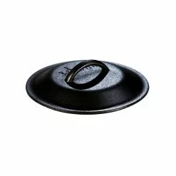 8 in. Lid for Cast Iron Skillet in Black by Lodge