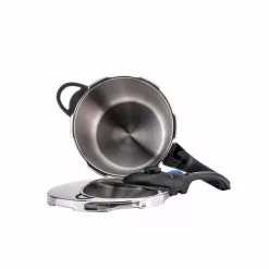 Favorit 4.2 + 6.3 Qt. Stainless Steel Pressure Cooker Set by Magefesa -Cookware Sales Shop magefesa stovetop pressure cookers 01opfavosix 76 1000