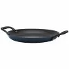 12 in. Sodalite Blue Lite Cast Iron Induction Griddle with Handles by Mason Craft and More 2 12 in. Sodalite Blue Lite Cast Iron Induction Griddle with Handles by Mason Craft and More -Cookware Sales Shop mason craft and more griddles ttu v1618 ecm 64 1000