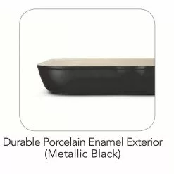 Gourmet Ceramica Deluxe 11.7 in. Aluminum Ceramic Nonstick Grill Pan in Metallic Black by Tramontina -Cookware Sales Shop metallic black tramontina grill pans 80110 023ds 1f 1000