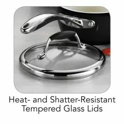 Gourmet Ceramica Deluxe 10-Piece Metallic Black Cookware Set with Lids by Tramontina 11 Gourmet Ceramica Deluxe 10-Piece Metallic Black Cookware Set with Lids by Tramontina -Cookware Sales Shop metallic black tramontina pot pan sets 80110 525ds 4f 1000