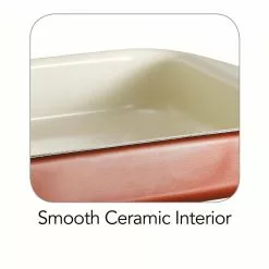 Style Ceramica Aluminum Roasting Pan by Tramontina 8 Style Ceramica Aluminum Roasting Pan by Tramontina -Cookware Sales Shop metallic copper porcelain enamel tramontina roasting pans 80110 054ds 4f 1000