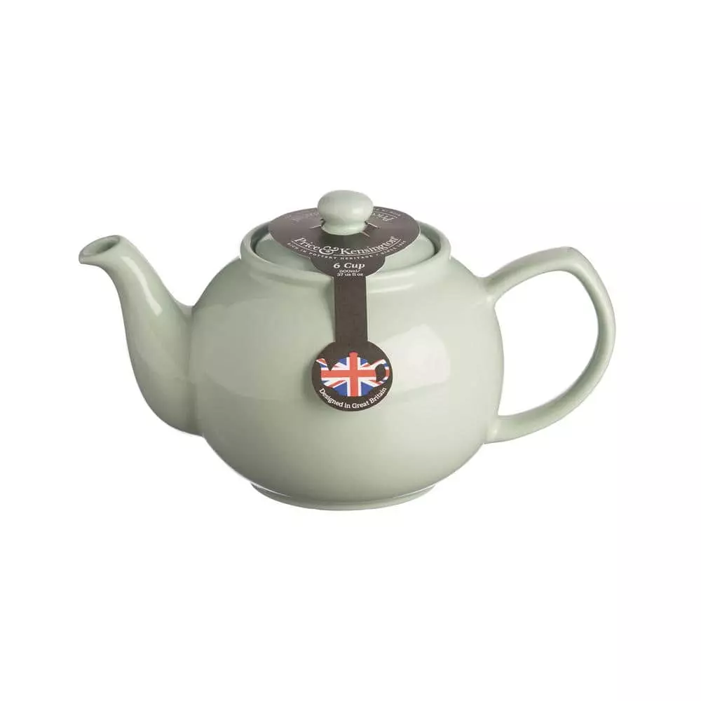 6-Cup Mint Stoneware Teapot by PRICE & KENSINGTON 3 6-Cup Mint Stoneware Teapot by PRICE & KENSINGTON