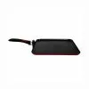 11 in. x 11 in. Red Aluminum Stove Top Griddle by Mirro