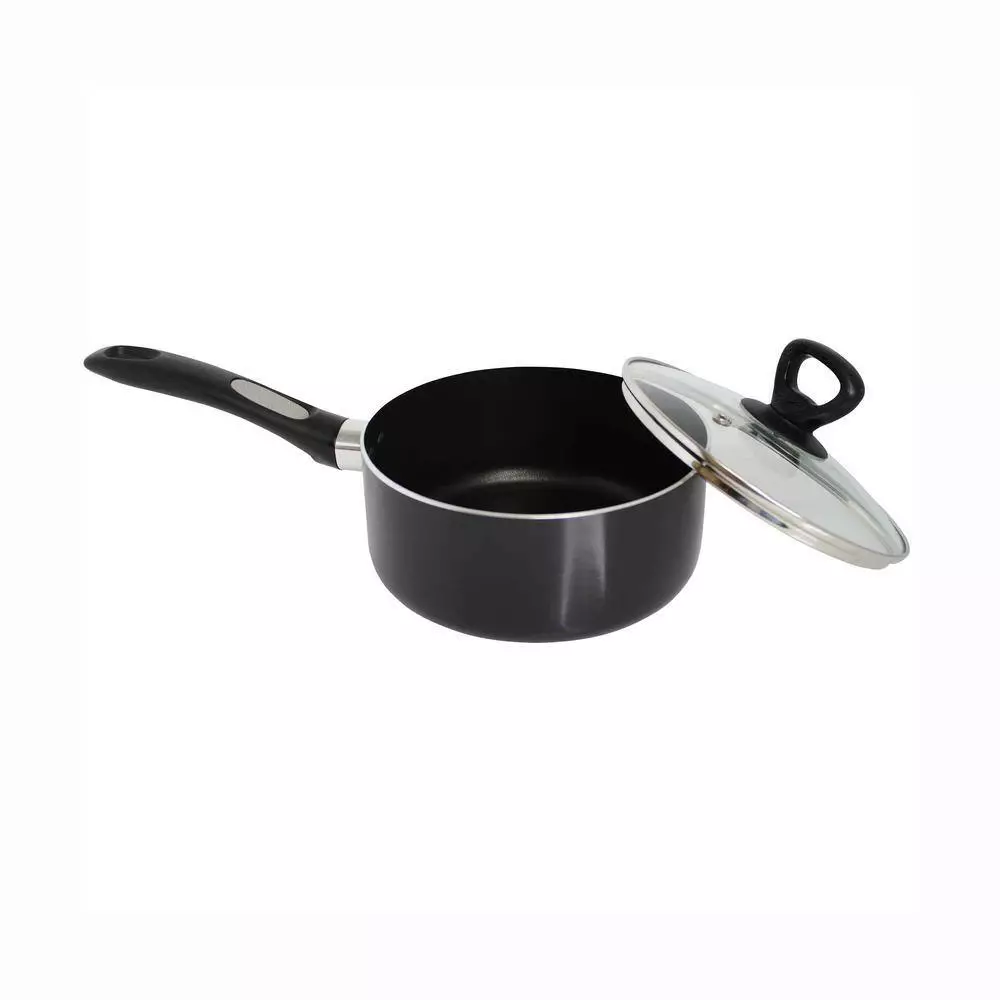 2 qt. Aluminum Nonstick Sauce Pan in Black by Mirro 4 2 qt. Aluminum Nonstick Sauce Pan in Black by Mirro - Image 2