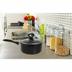 3 qt. Aluminum Nonstick Sauce Pan in Black by Mirro 15 3 qt. Aluminum Nonstick Sauce Pan in Black by Mirro -Cookware Sales Shop mirro sauce pans mir a7972494m 31 1000