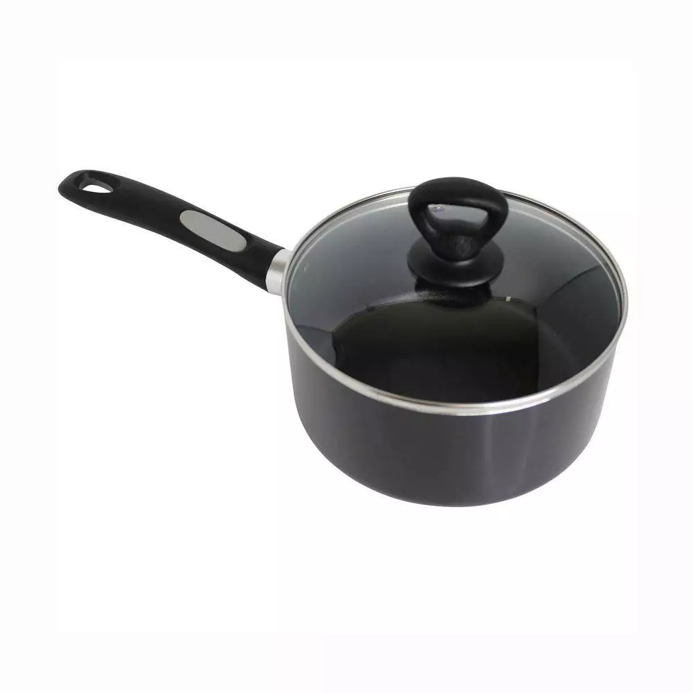 3 qt. Aluminum Nonstick Sauce Pan in Black by Mirro 5 3 qt. Aluminum Nonstick Sauce Pan in Black by Mirro - Image 3