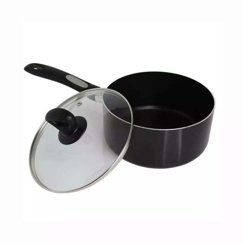 3 qt. Aluminum Nonstick Sauce Pan in Black by Mirro 4 3 qt. Aluminum Nonstick Sauce Pan in Black by Mirro - Image 2