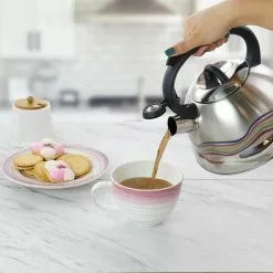 Cagliari 1.75 Qt. Stainless Steel Whistling Tea Kettle with Color Changing Exterior by Mr. Coffee 19 Cagliari 1.75 Qt. Stainless Steel Whistling Tea Kettle with Color Changing Exterior by Mr. Coffee -Cookware Sales Shop multi color mr coffee tea kettles 985115259m 31 1000