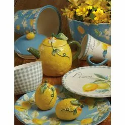 24 oz. Citron 3-D Multi-Colored Lemon Teapot by Certified International 7 24 oz. Citron 3-D Multi-Colored Lemon Teapot by Certified International -Cookware Sales Shop multi colored certified international tea kettles 23133 4f 1000