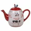 Farmhouse 4-Cup Multi-Colored Teapot by Certified International 2 Farmhouse 4-Cup Multi-Colored Teapot by Certified International -Cookware Sales Shop multi colored certified international tea kettles 26746 64 1000