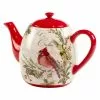 Silent Night 5-Cup Earthenware Teapot by Certified International