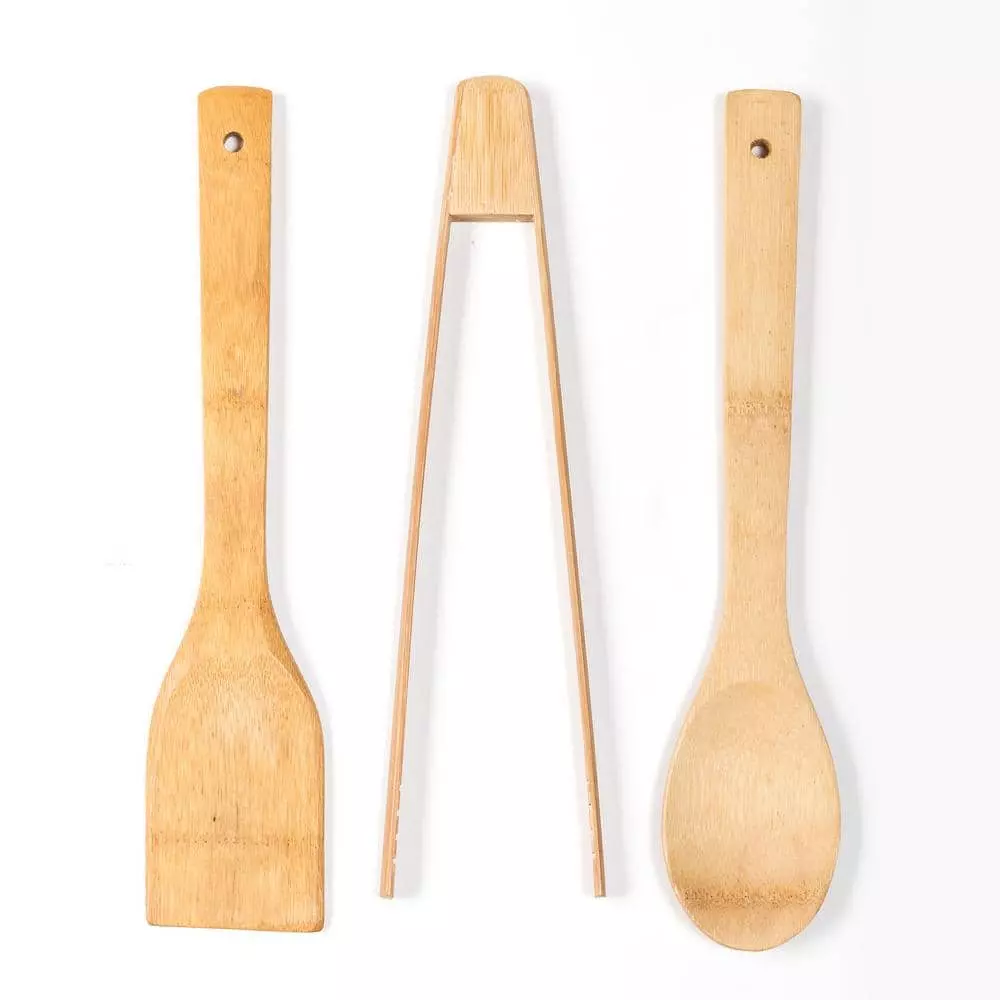 12 in. Nonstick Carbon Steel Wok Set With Stir Fry Tools - 6-piece. Set by Lexi Home 6 12 in. Nonstick Carbon Steel Wok Set With Stir Fry Tools - 6-piece. Set by Lexi Home - Image 4