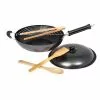 12 in. Nonstick Carbon Steel Wok Set With Stir Fry Tools - 6-piece. Set by Lexi Home 2 12 in. Nonstick Carbon Steel Wok Set With Stir Fry Tools - 6-piece. Set by Lexi Home -Cookware Sales Shop nonstick woks stir fry pans mw3876 64 1000