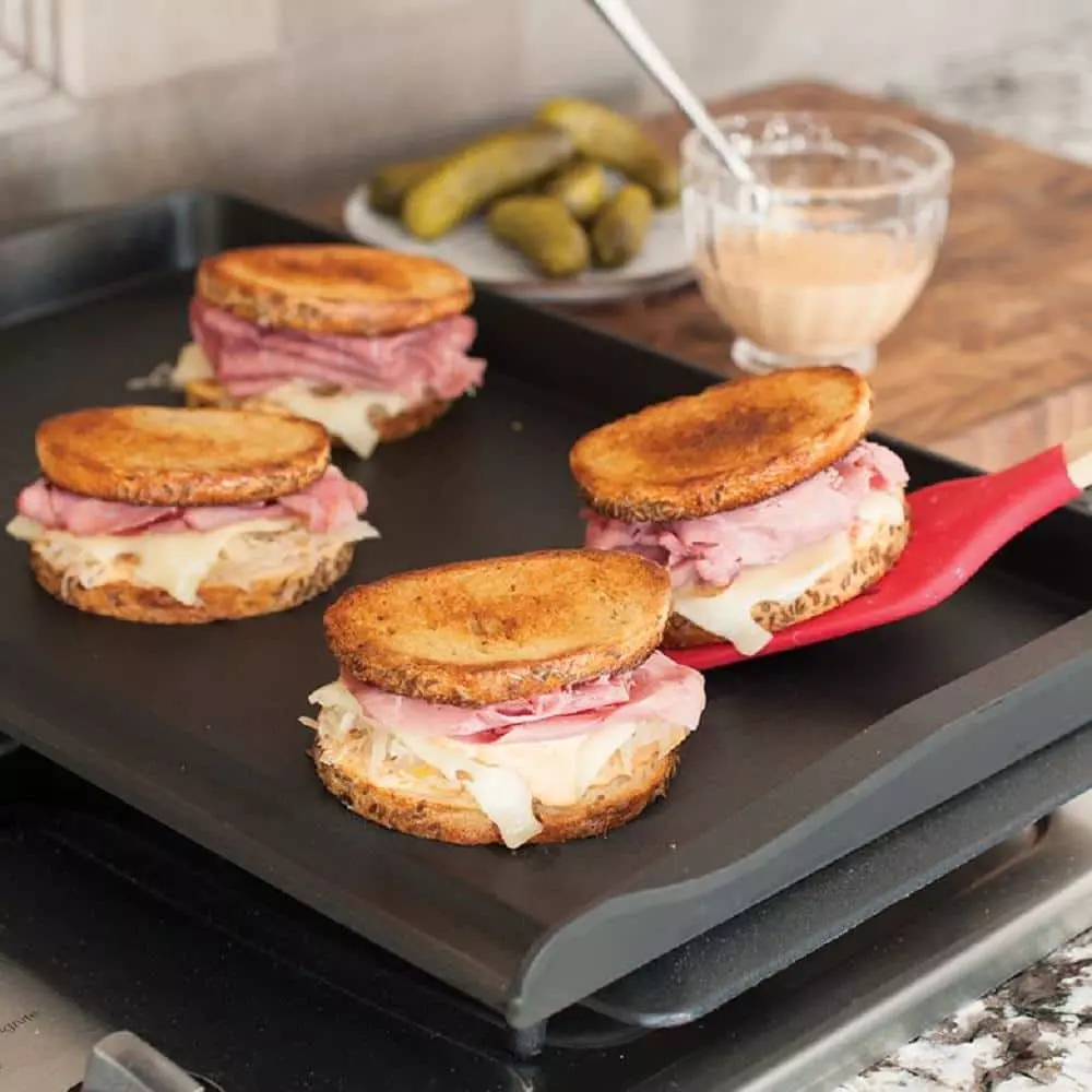 Aluminum Grill Griddle with Backsplash by Nordic Ware 7 Aluminum Grill Griddle with Backsplash by Nordic Ware - Image 5