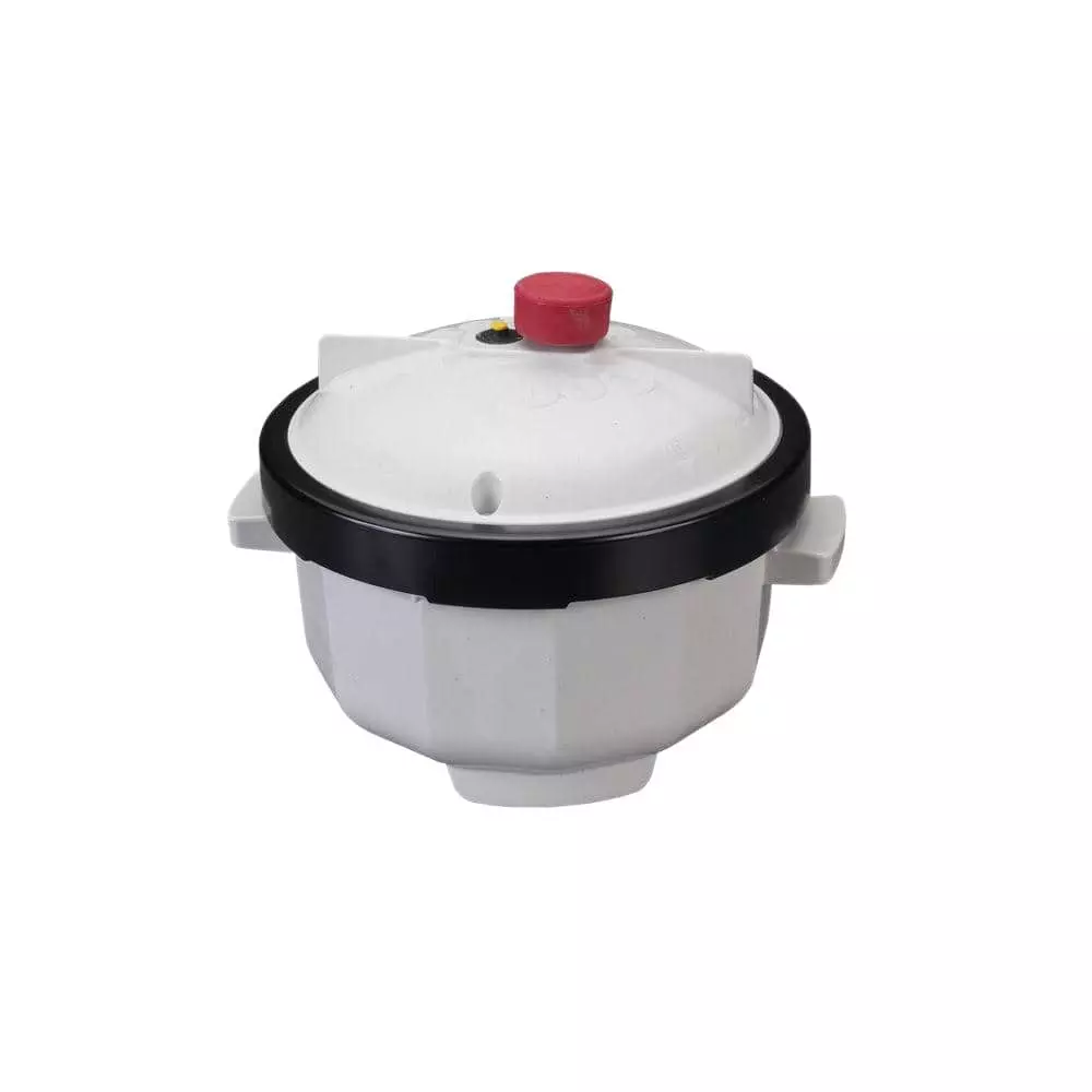 Plastic White Microwave Tender Cooker by Nordic Ware 3 Plastic White Microwave Tender Cooker by Nordic Ware