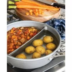 2.5 qt. Aluminum 2-in-1 Divided Sauce Pan by Nordic Ware 11 2.5 qt. Aluminum 2-in-1 Divided Sauce Pan by Nordic Ware -Cookware Sales Shop nordic ware sauce pans 14600m 1f 1000