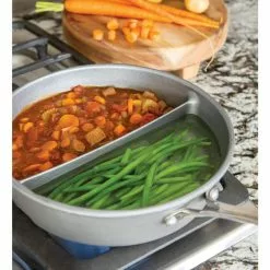 2.5 qt. Aluminum 2-in-1 Divided Sauce Pan by Nordic Ware 12 2.5 qt. Aluminum 2-in-1 Divided Sauce Pan by Nordic Ware -Cookware Sales Shop nordic ware sauce pans 14600m 44 1000