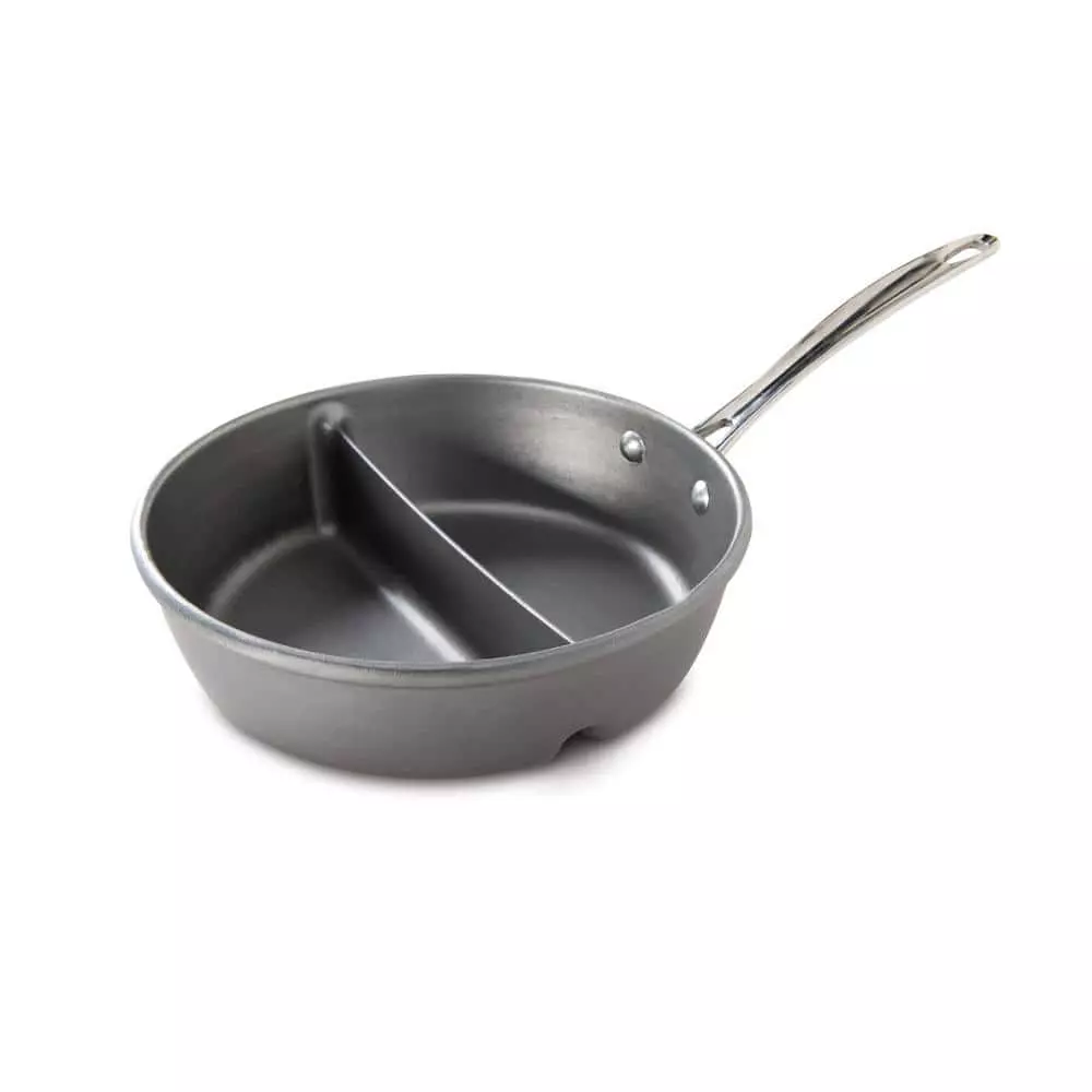 2.5 qt. Aluminum 2-in-1 Divided Sauce Pan by Nordic Ware 3 2.5 qt. Aluminum 2-in-1 Divided Sauce Pan by Nordic Ware