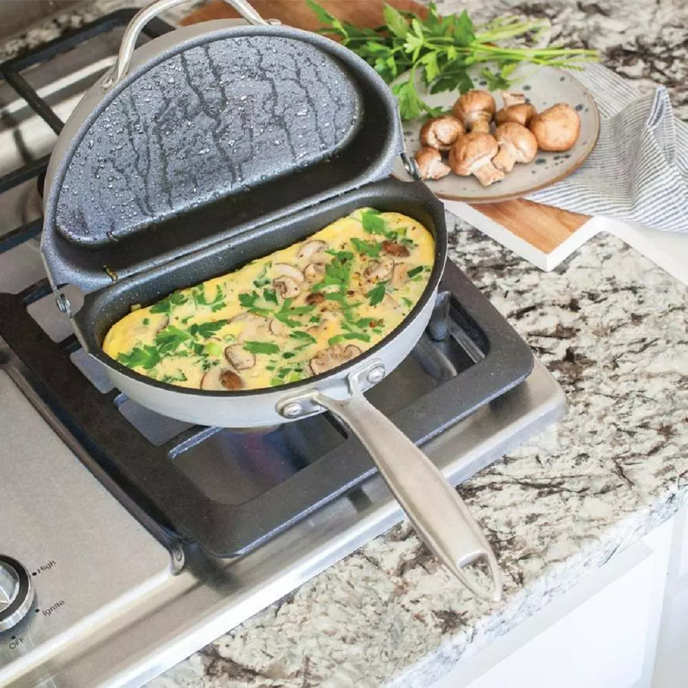 Aluminum Frittata and Omelet Pan by Nordic Ware 5 Aluminum Frittata and Omelet Pan by Nordic Ware - Image 3