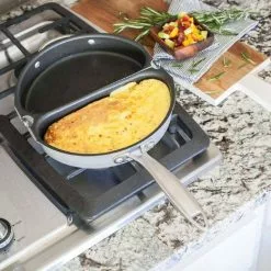 Aluminum Frittata and Omelet Pan by Nordic Ware 15 Aluminum Frittata and Omelet Pan by Nordic Ware -Cookware Sales Shop nordic ware saute pans 10692m 76 1000