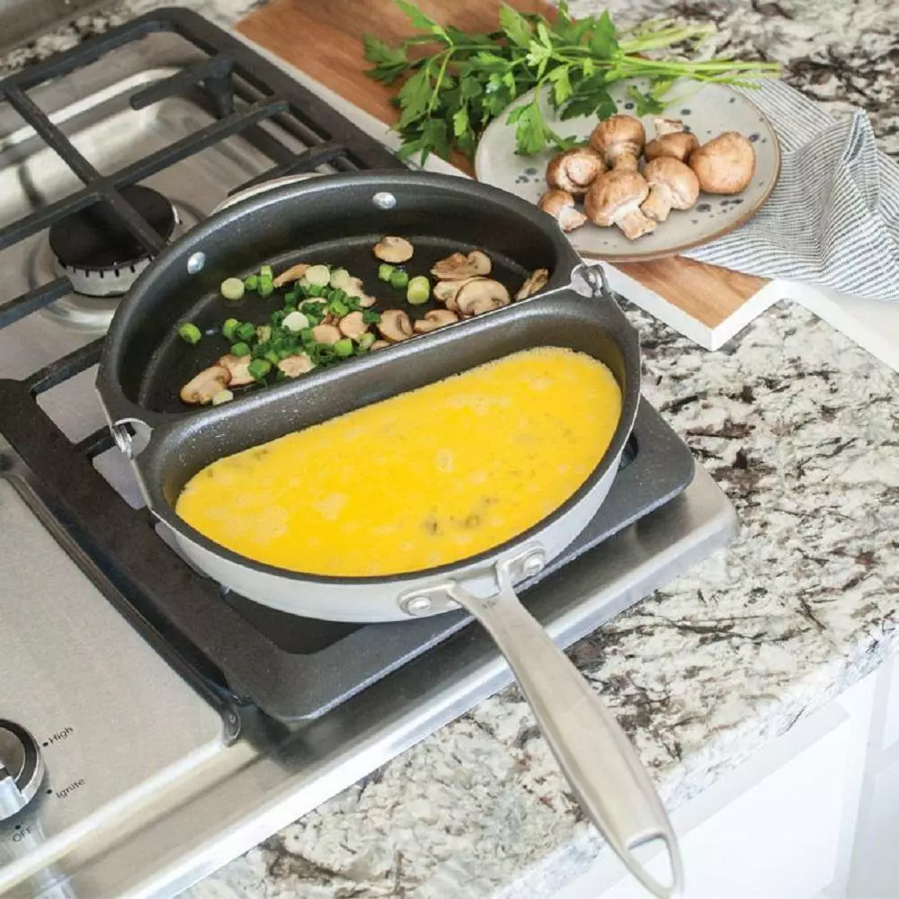 Aluminum Frittata and Omelet Pan by Nordic Ware 4 Aluminum Frittata and Omelet Pan by Nordic Ware - Image 2