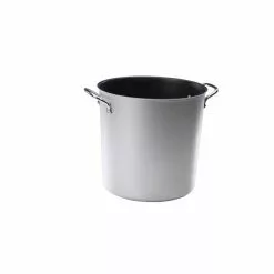 12 qt. Steel Nonstick Stock Pot in Stainless Steel by Nordic Ware