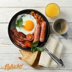 20.5 in. x 12.2 in. Aluminum Nonstick Griddle by NutriChef -Cookware Sales Shop nutrichef griddles nchac45 31 1000