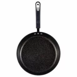 Stone Earth 12 in. Aluminum Ceramic Nonstick Frying Pan in Obsidian Gold by Ozeri 17 Stone Earth 12 in. Aluminum Ceramic Nonstick Frying Pan in Obsidian Gold by Ozeri -Cookware Sales Shop obsidian gold ozeri skillets zp20 30 44 1000